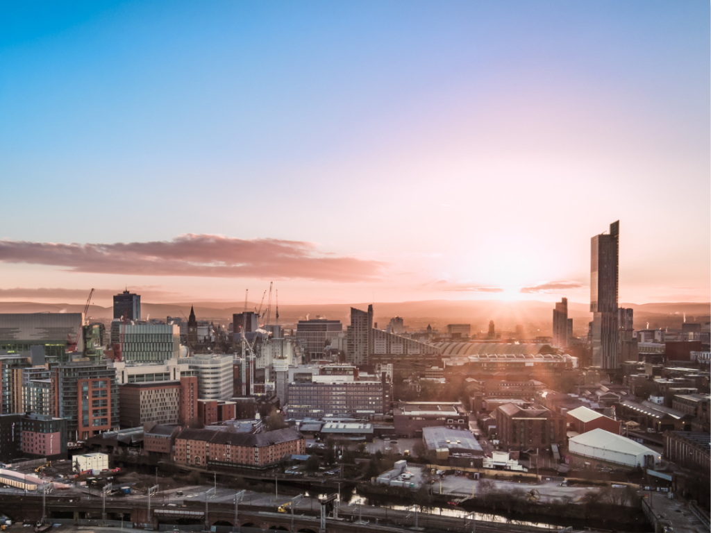 Manchester skyline